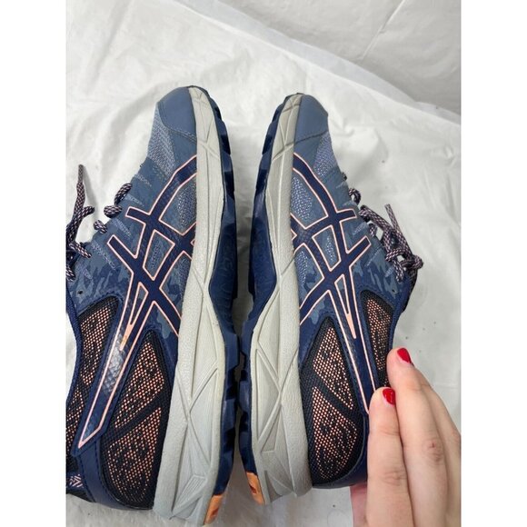 ASICS Women's Gel-Sonoma 3 Trail Blue/Begonia Pink 8 M - Picture 16 of 16